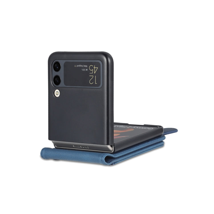 For Samsung Galaxy Z Flip3 5G AZNS Dream II Skin Feel PU+TPU Horizontal Flip PU Phone Case