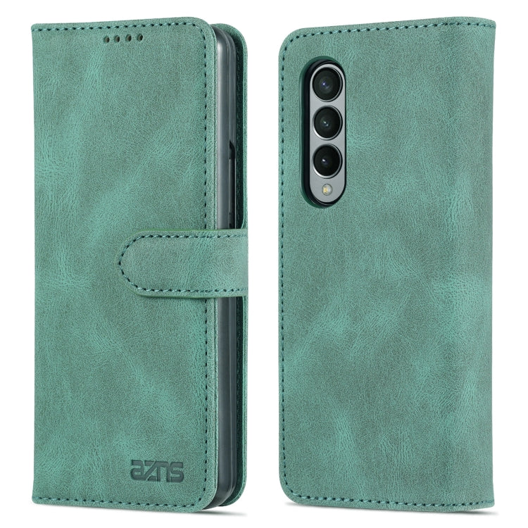 For Samsung Galaxy Z Fold3 5G AZNS Dream II Skin Feel PU+TPU Horizontal Flip PU Phone Case