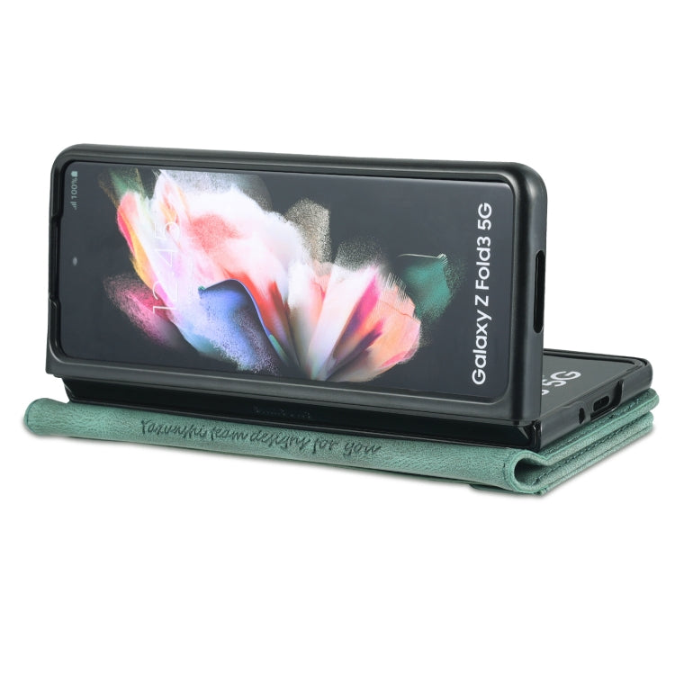 For Samsung Galaxy Z Fold3 5G AZNS Dream II Skin Feel PU+TPU Horizontal Flip PU Phone Case
