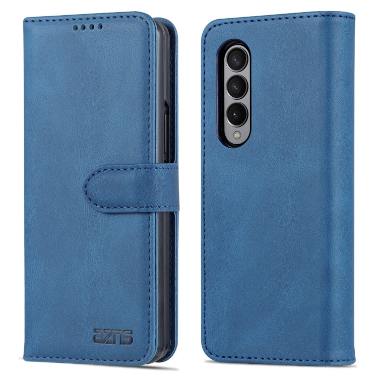 For Samsung Galaxy Z Fold3 5G AZNS Dream II Skin Feel PU+TPU Horizontal Flip PU Phone Case