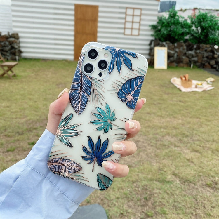 For iPhone 11 Plating Transparent Double-sided Film IMD TPU Phone Case