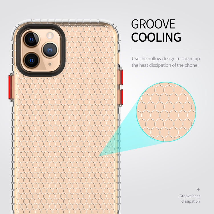 For iPhone 11 Pro Honeycomb Shockproof TPU Case