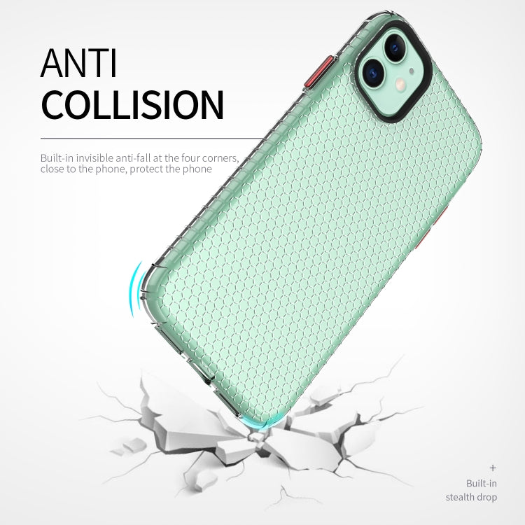 For iPhone 11 Pro Honeycomb Shockproof TPU Case