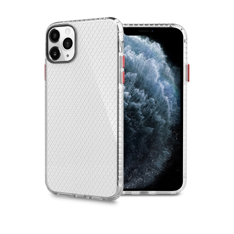 For iPhone 11 Pro Max Honeycomb Shockproof TPU Case