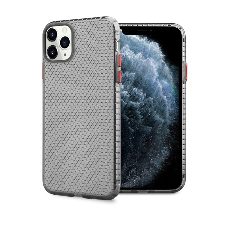 For iPhone 11 Pro Max Honeycomb Shockproof TPU Case