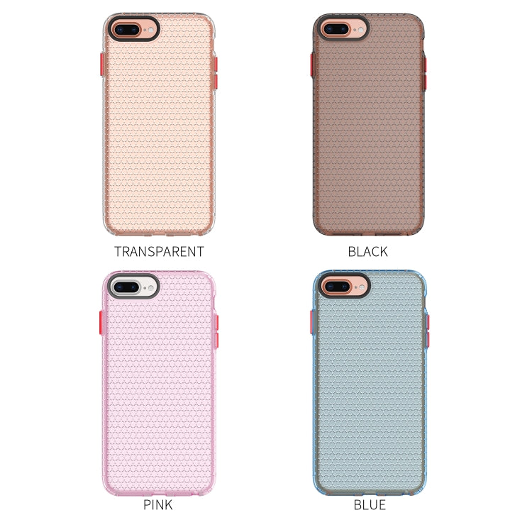 For iPhone 8 Plus / 7 Plus / 6 Plus Honeycomb Shockproof TPU Case