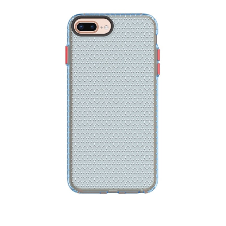 For iPhone 8 Plus / 7 Plus / 6 Plus Honeycomb Shockproof TPU Case