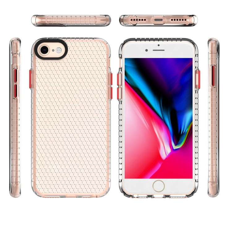 For iPhone SE 2022 / SE 2020 / 8 / 7 / 6 Honeycomb Shockproof TPU Case
