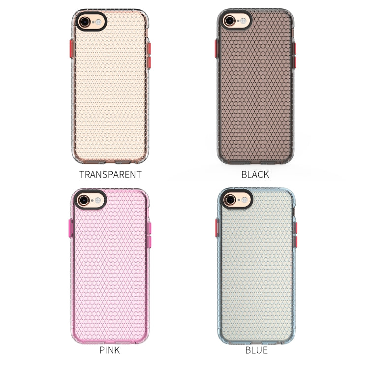 For iPhone SE 2022 / SE 2020 / 8 / 7 / 6 Honeycomb Shockproof TPU Case
