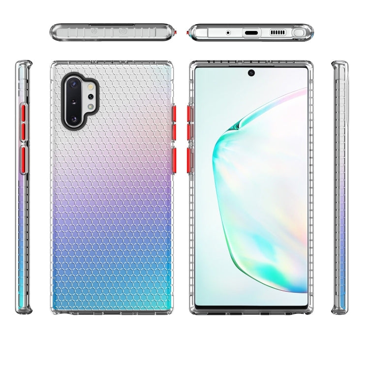 For Galaxy Note 10+ Honeycomb Shockproof TPU Case