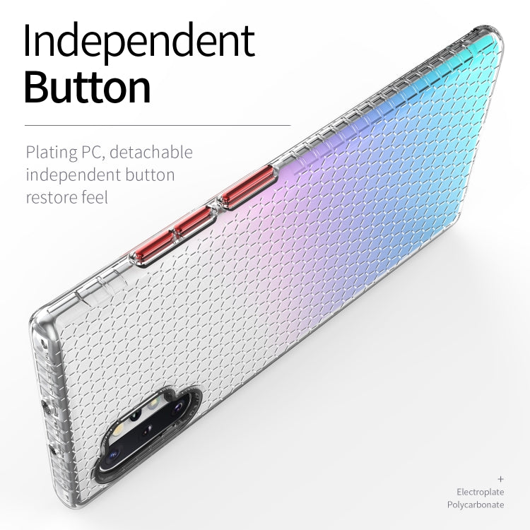 For Galaxy Note 10+ Honeycomb Shockproof TPU Case