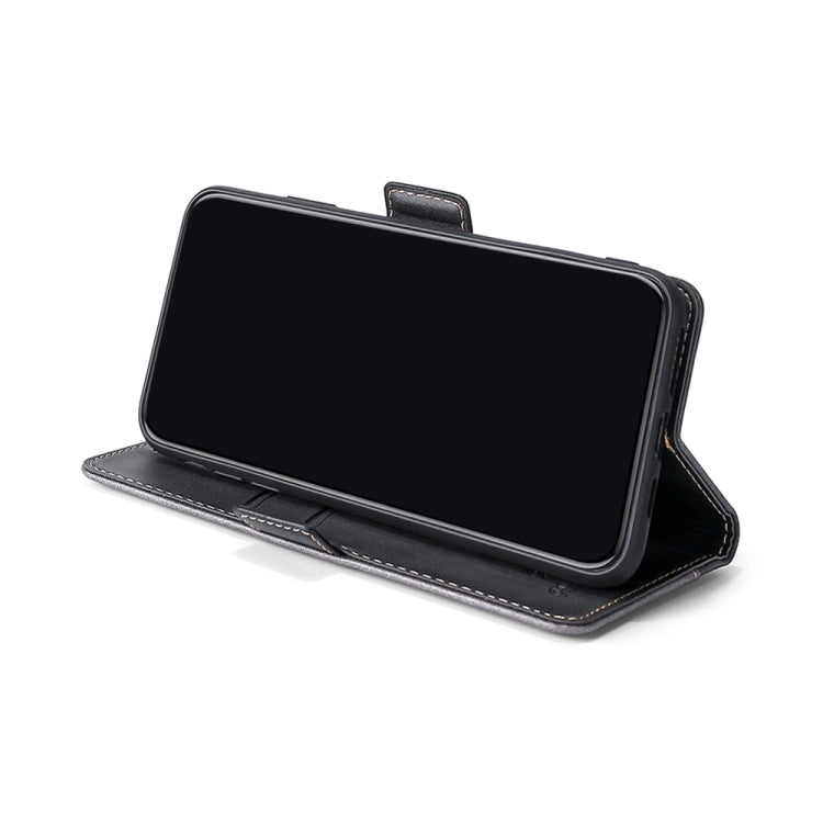 For Samsung Galaxy M12 / F12 Retro Texture Contrast Color Buckle Horizontal Flip Leather Case with Holder