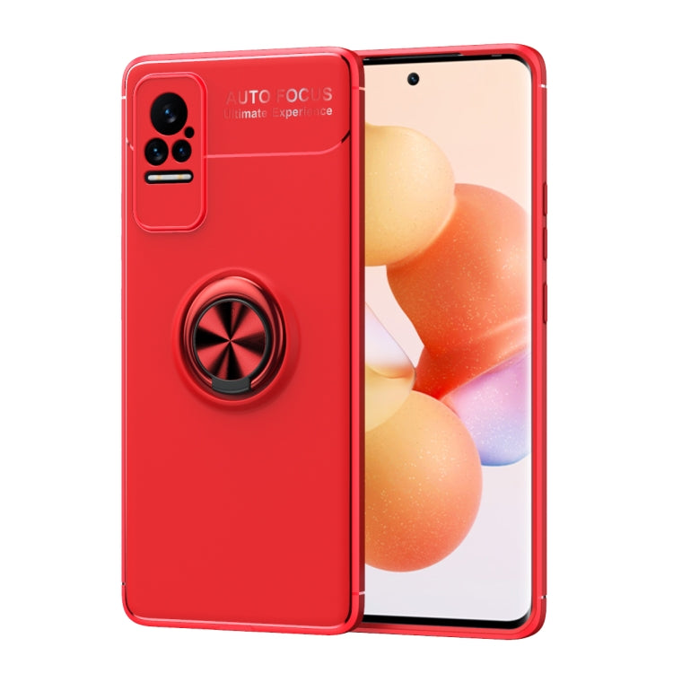 For Xiaomi Civi Metal Ring Holder 360 Degree Rotating TPU Phone Case