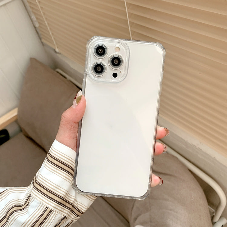 For iPhone 13 All-inclusive  Precision Hole Shockproof Airbag TPU Phone Protective Case(Transparent)