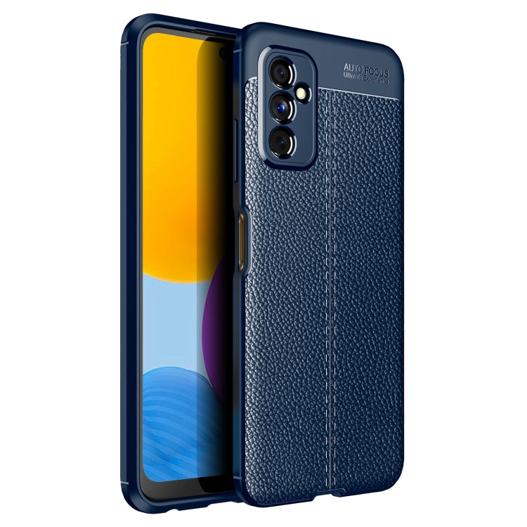 For Samsung Galaxy M52 5G Litchi Texture TPU Shockproof Phone Case