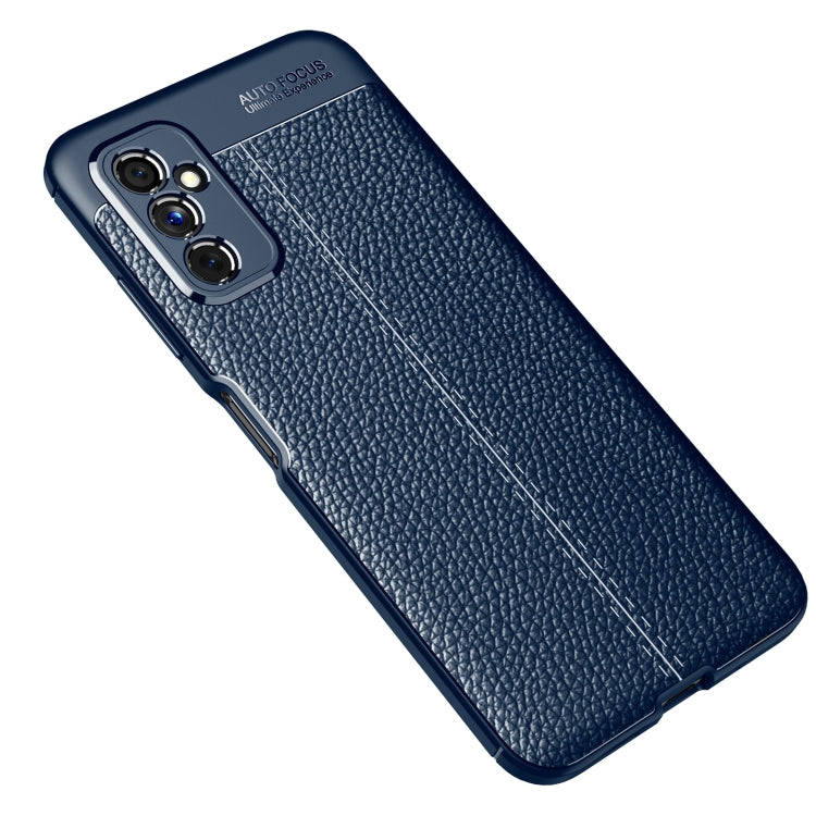For Samsung Galaxy M52 5G Litchi Texture TPU Shockproof Phone Case