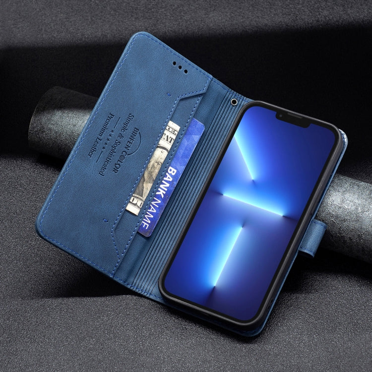 For iPhone 13 Pro Max Magnetic Clasp RFID Blocking Anti-Theft Leather Case with Holder & Card Slots & Wallet