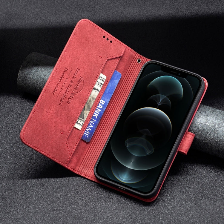 For iPhone 12 Pro Max Magnetic Clasp RFID Blocking Anti-Theft Leather Case with Holder & Card Slots & Wallet
