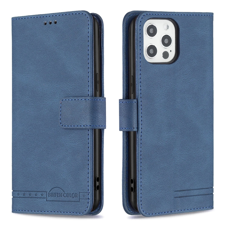 For iPhone 12 Pro Max Magnetic Clasp RFID Blocking Anti-Theft Leather Case with Holder & Card Slots & Wallet