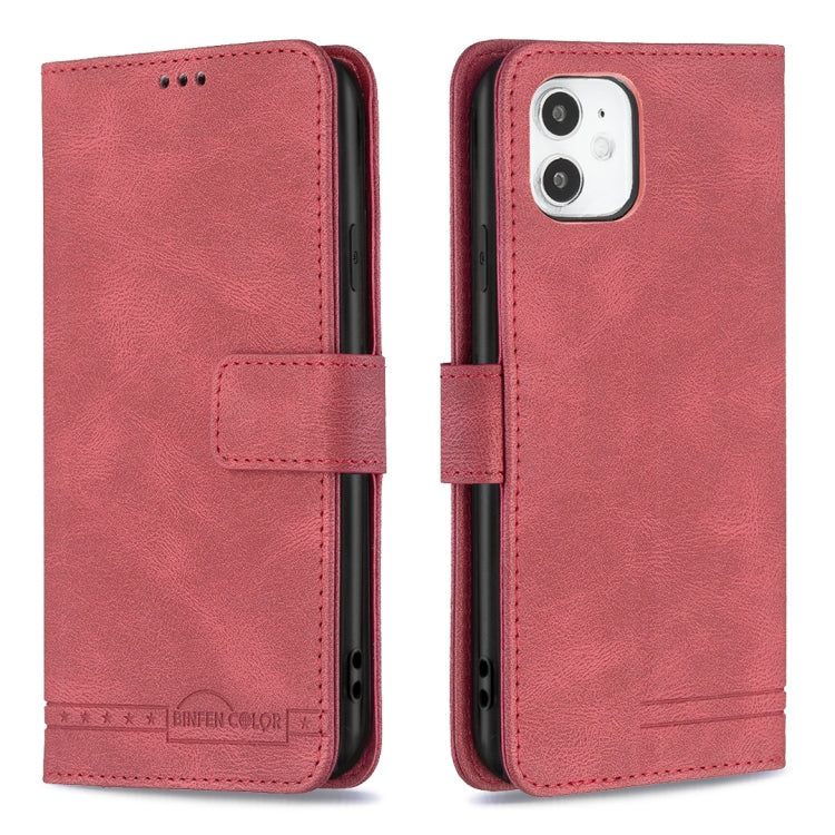 For iPhone 11 Magnetic Clasp RFID Blocking Anti-Theft Leather Case with Holder & Card Slots & Wallet