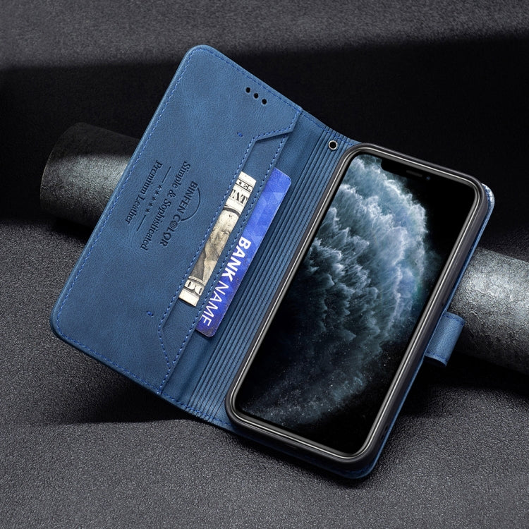 For iPhone 11 Pro Magnetic Clasp RFID Blocking Anti-Theft Leather Case with Holder & Card Slots & Wallet