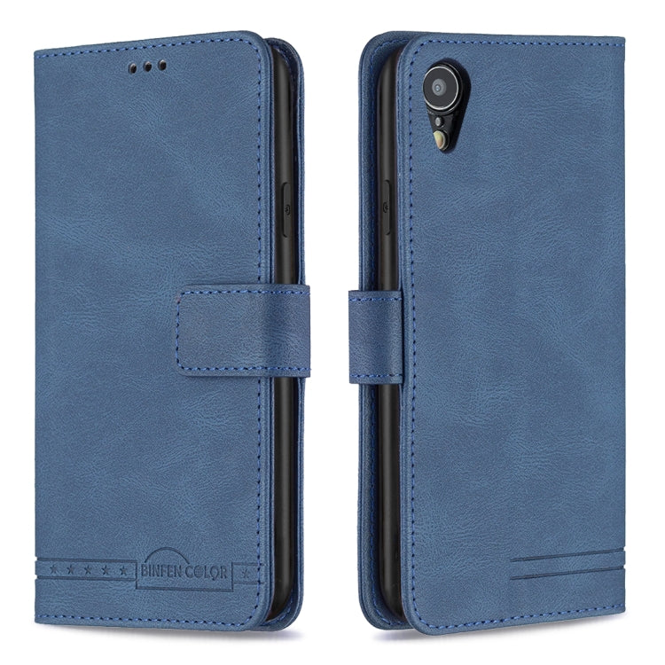 For iPhone XR Magnetic Clasp RFID Blocking Anti-Theft Leather Case with Holder & Card Slots & Wallet