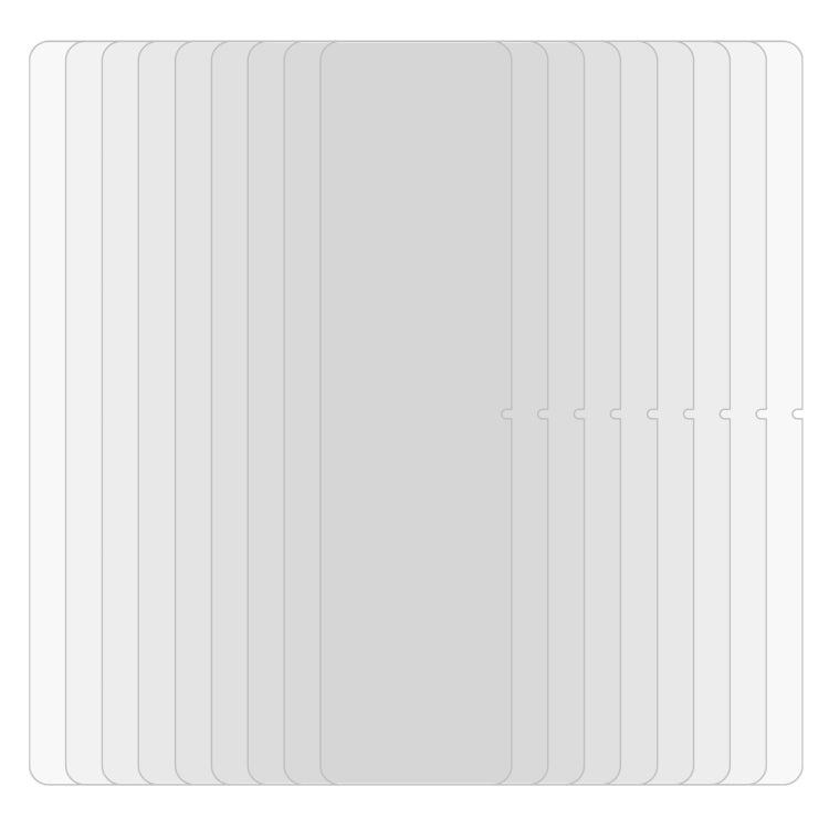 For Samsung Galaxy Tab S8 25pcs 9H 2.5D Explosion-proof Tempered Tablet Glass Film