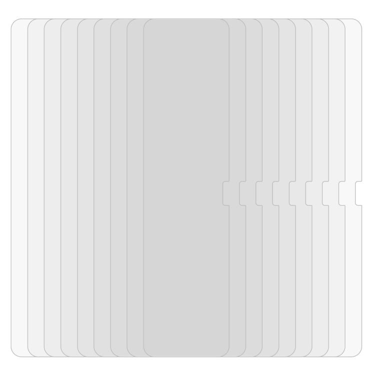 For Samsung Galaxy Tab S8 Plus 25pcs 9H 2.5D Explosion-proof Tempered Tablet Glass Film