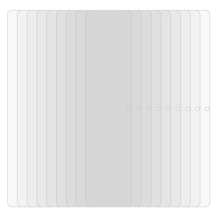 For OPPO Realme Pad 25 PCS 9H 2.5D Explosion-proof Tempered Tablet Glass Film