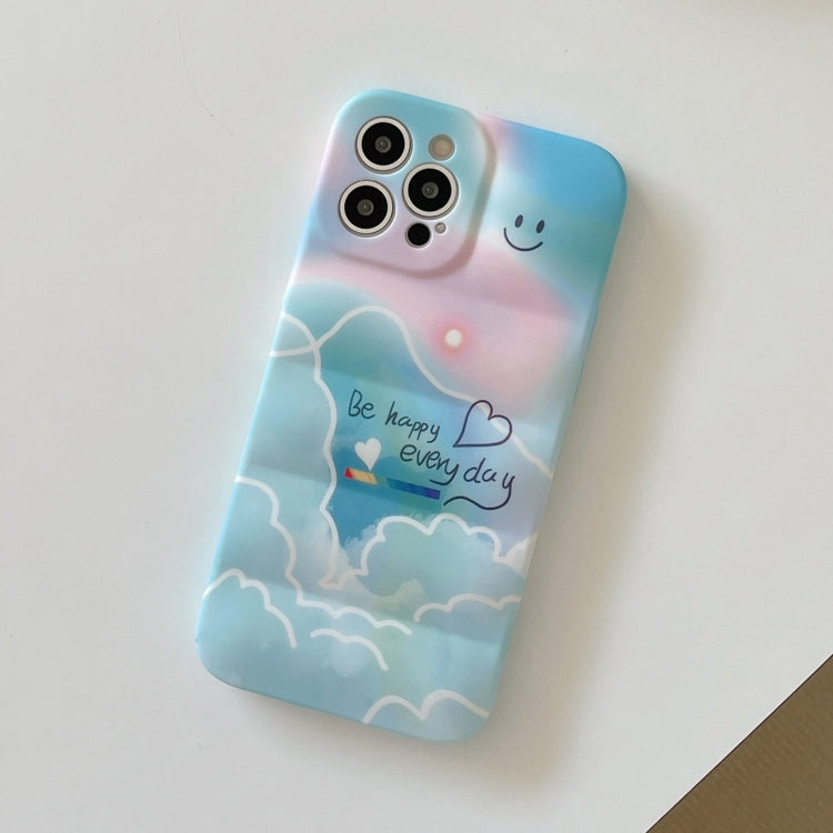 For iPhone 13 Wave Texture TPU Shockproof Phone Case