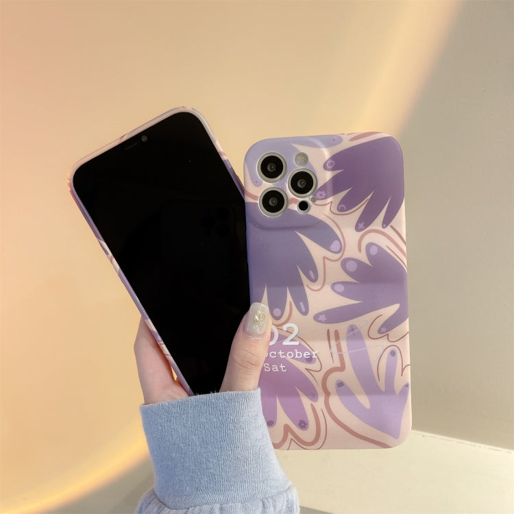 For iPhone 13 Pro Max Wave Texture TPU Shockproof Phone Case