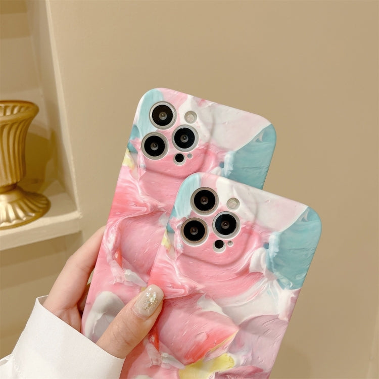 For iPhone 13 Pro Max Wave Texture TPU Shockproof Phone Case