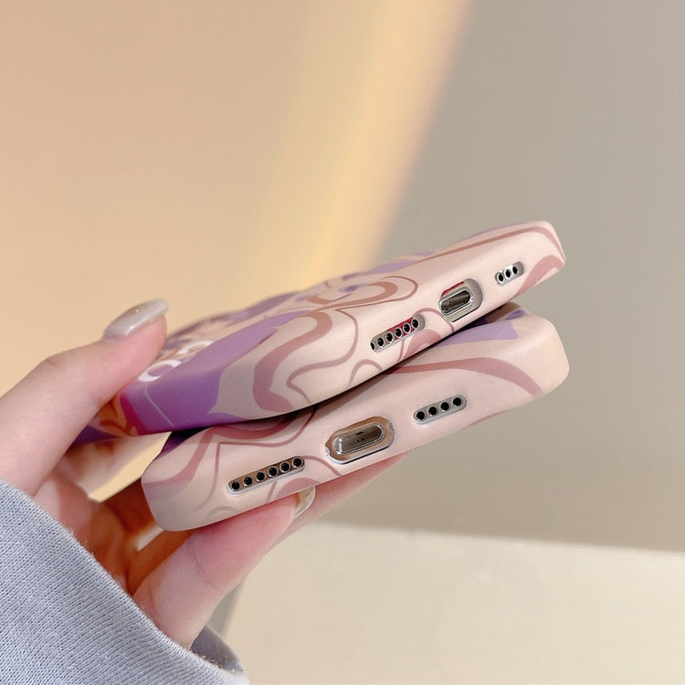 For iPhone 12 Pro Wave Texture TPU Shockproof Phone Case