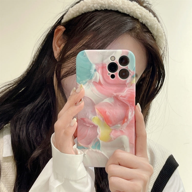 For iPhone 12 Pro Max Wave Texture TPU Shockproof Phone Case