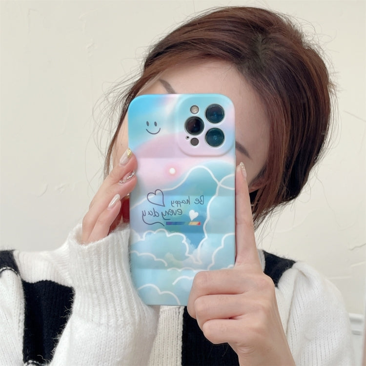 For iPhone 11 Wave Texture TPU Shockproof Phone Case