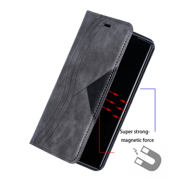 For Galaxy Note 9 Splicing Color Magnetic Hem Horizontal Flip Leather Case with Holder & Card Slots