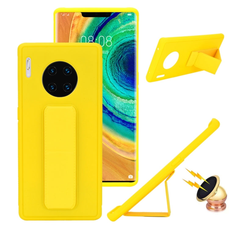 For Huawei Mate 30 Shockproof PC + TPU Protective Case with Wristband & Holder