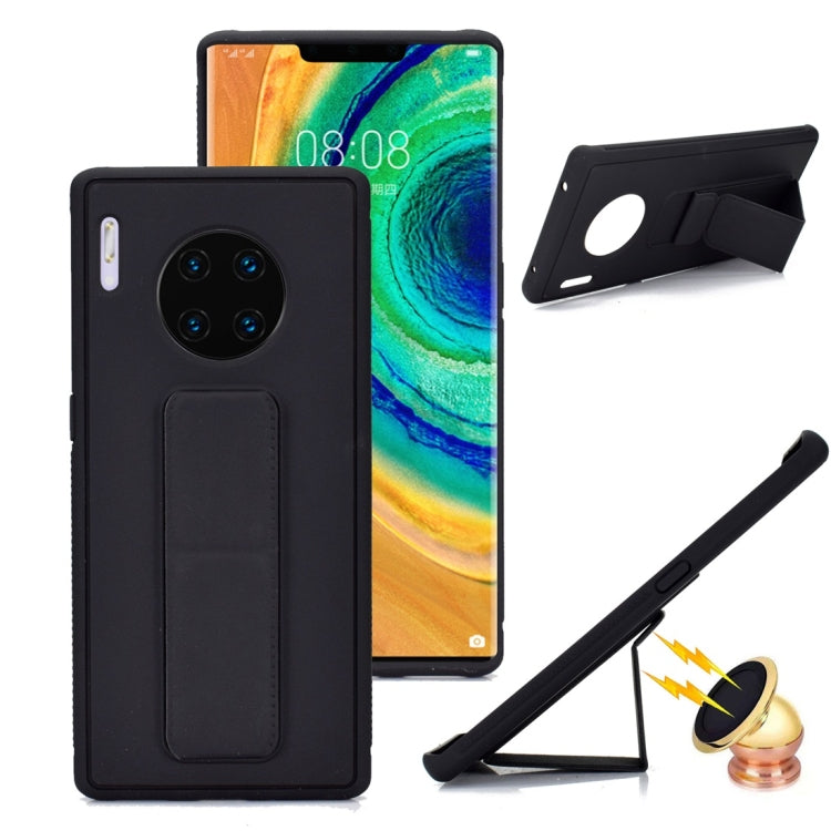 For Huawei Mate 30 Shockproof PC + TPU Protective Case with Wristband & Holder