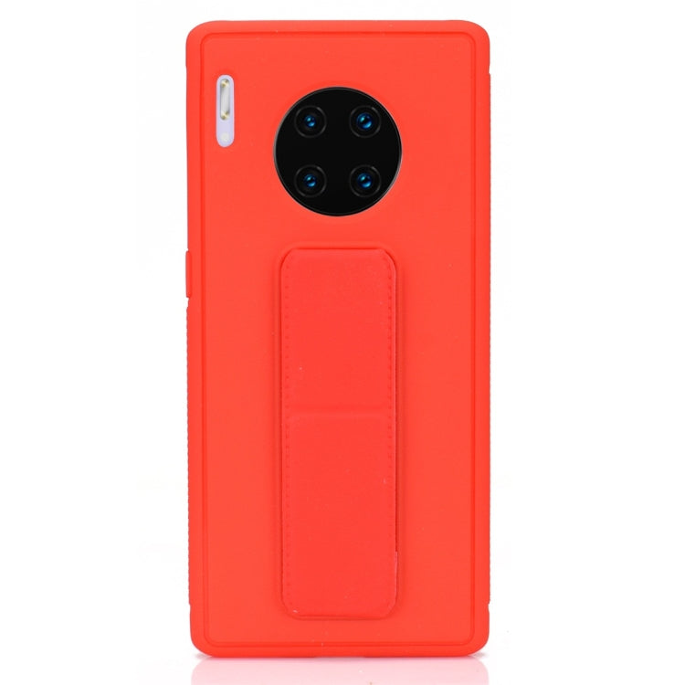For Huawei Mate 30 Shockproof PC + TPU Protective Case with Wristband & Holder