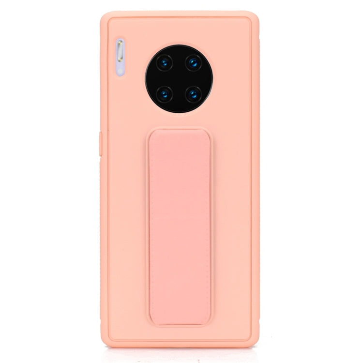 For Huawei Mate 30 Shockproof PC + TPU Protective Case with Wristband & Holder