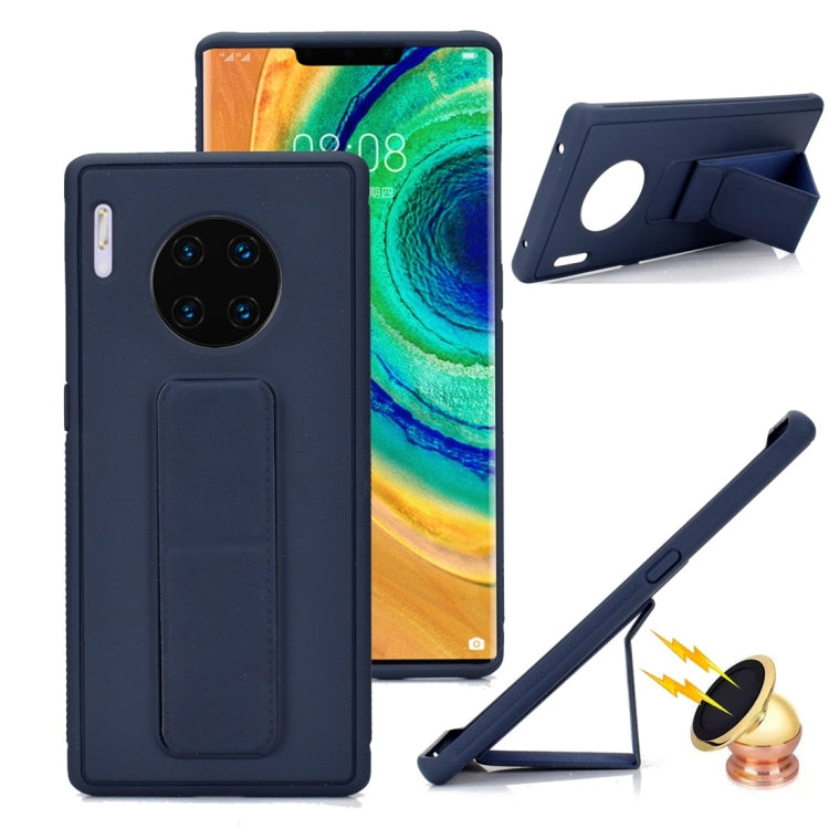 For Huawei Mate 30 Shockproof PC + TPU Protective Case with Wristband & Holder
