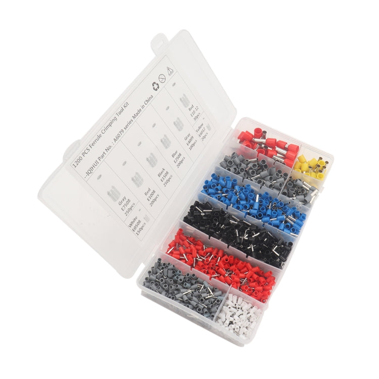 A6079 1200 in 1 Needle-shaped Tubular Cold-pressed Terminal