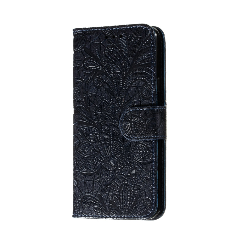 For LG K30 Lace Flower Horizontal Flip Leather Case with Holder & Card Slots & Wallet & Photo Frame
