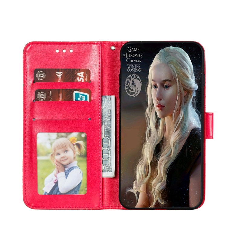 For LG K30 Lace Flower Horizontal Flip Leather Case with Holder & Card Slots & Wallet & Photo Frame