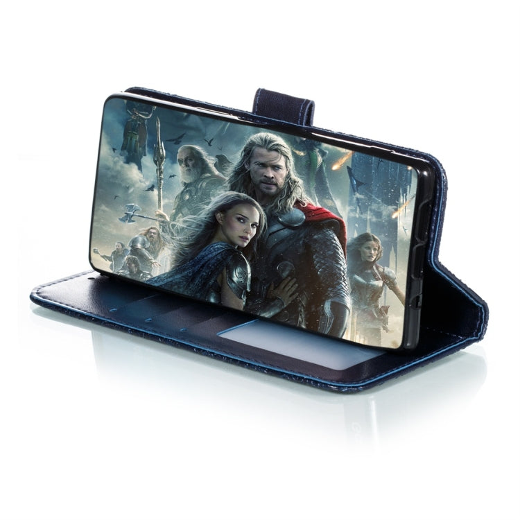 For Sony Xperia 5 Lace Flower Horizontal Flip Leather Case with Holder & Card Slots & Wallet & Photo Frame