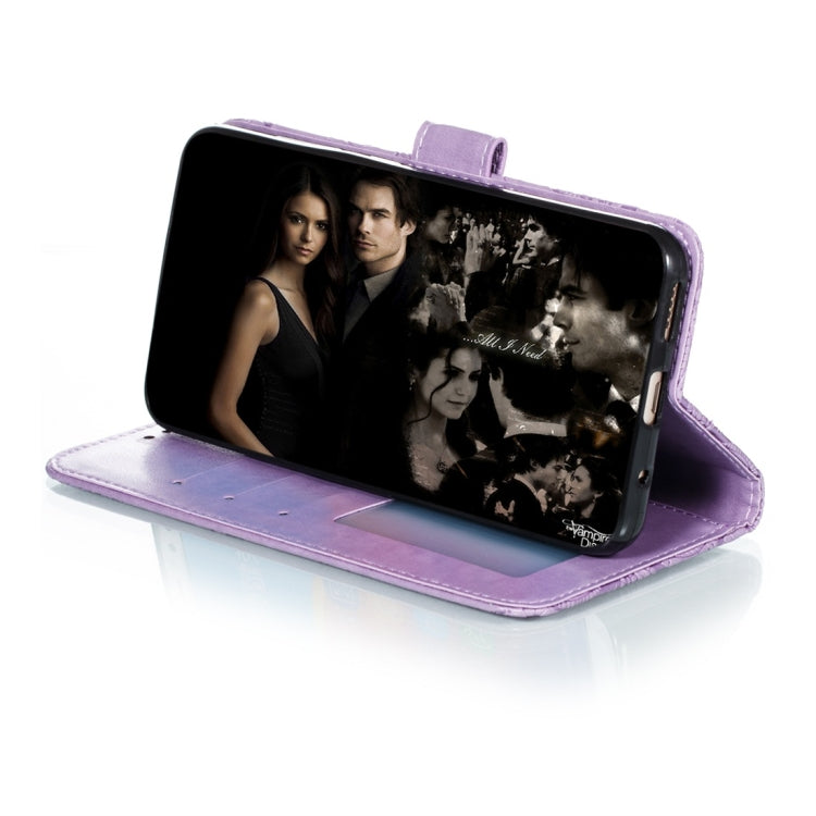 For Nokia 7.2 Lace Flower Horizontal Flip Leather Case with Holder & Card Slots & Wallet & Photo Frame