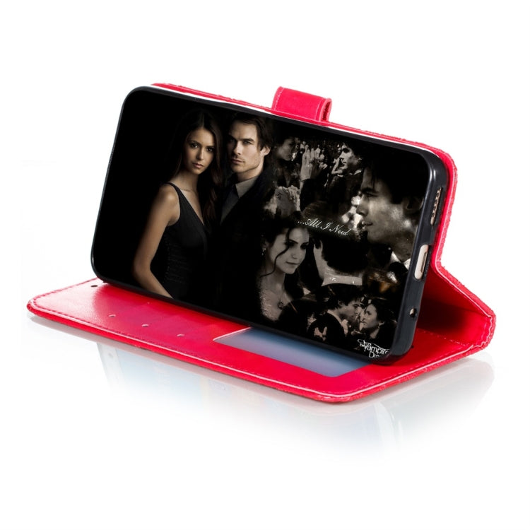 For Nokia 7.2 Lace Flower Horizontal Flip Leather Case with Holder & Card Slots & Wallet & Photo Frame