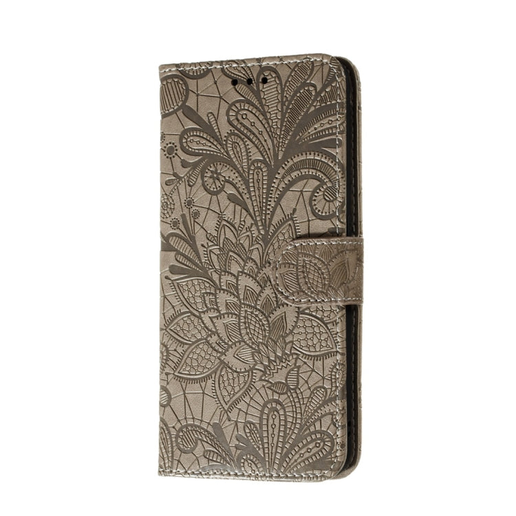For Huawei Honor Play 3 Lace Flower Horizontal Flip Leather Case with Holder & Card Slots & Wallet & Photo Frame