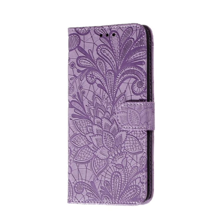 For Huawei Honor Play 3 Lace Flower Horizontal Flip Leather Case with Holder & Card Slots & Wallet & Photo Frame