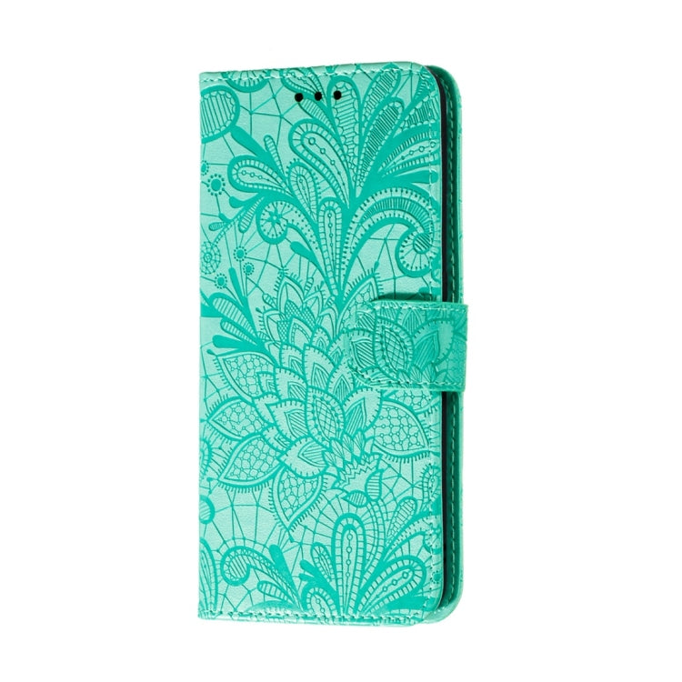 For Huawei Honor Play 3 Lace Flower Horizontal Flip Leather Case with Holder & Card Slots & Wallet & Photo Frame